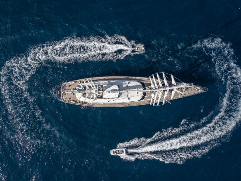 56m (184 fT) Perini Navi for charter