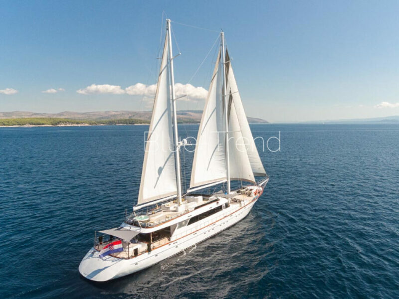 49m Motor Sailor LADY GITA for charter in Croatia 49m Motor Sailor LADY GITA for charter in Croatia