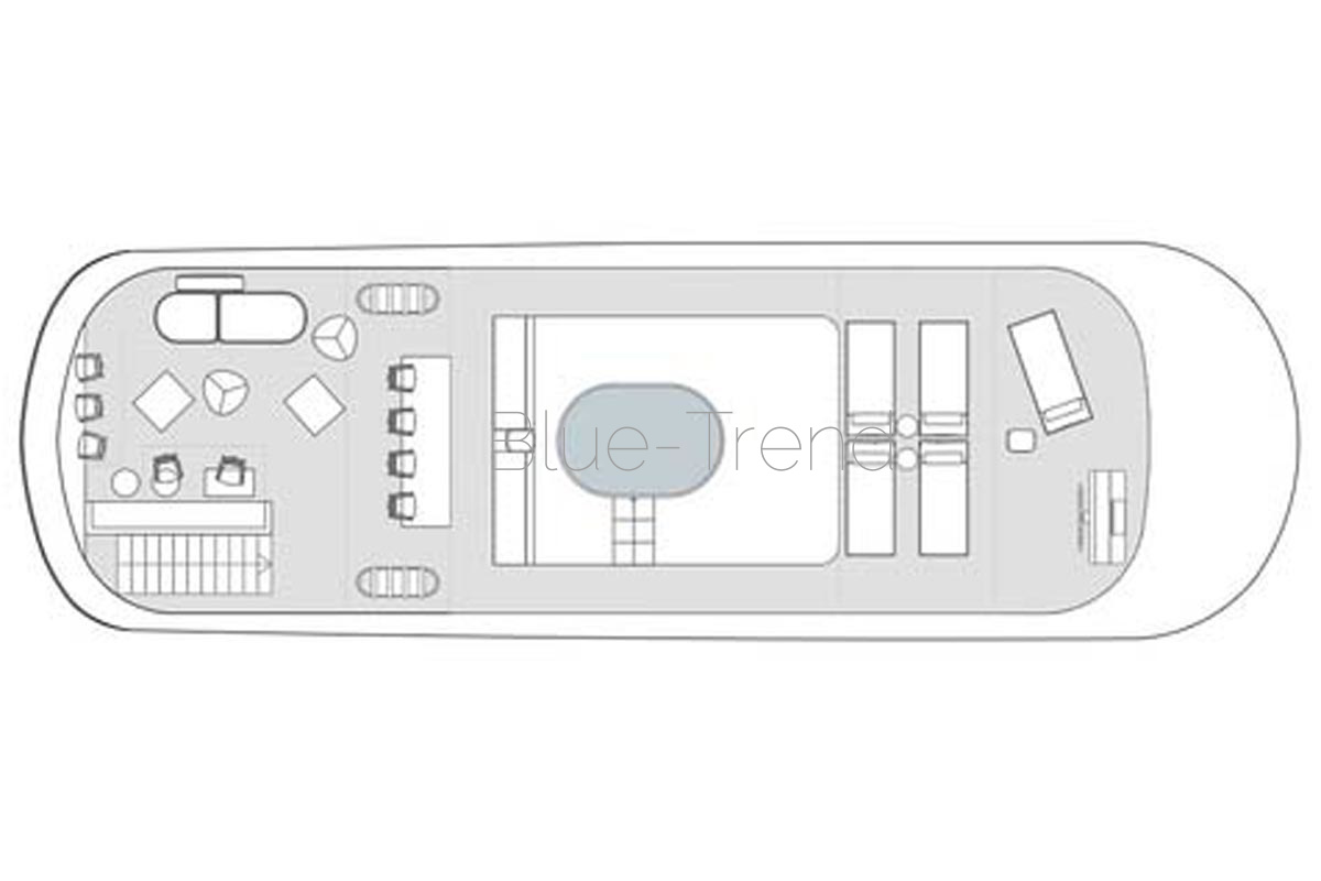 40m MS ANETTA sundeck layout plan 40m MS ANETTA sundeck layout plan