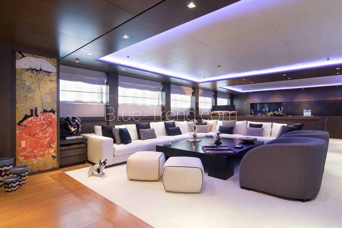 charter yacht MADO salon charter yacht MADO salon
