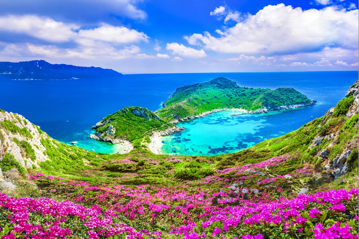 Corfou Porto Timoni Ionian Sea