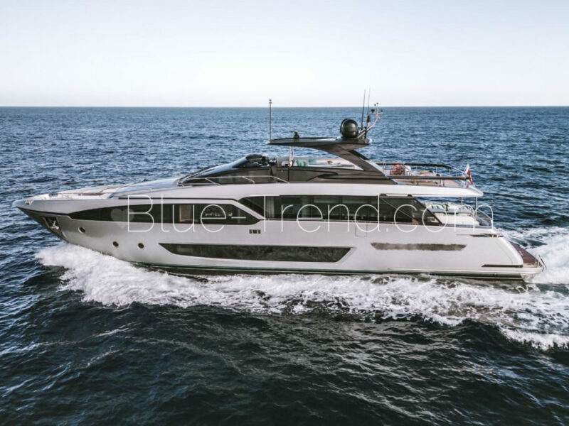 charter yacht BARRACUDA III Riva Argo 90 cruising charter yacht BARRACUDA III Riva Argo 90 cruising