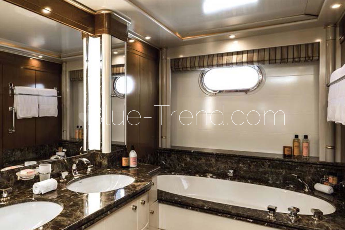 Feadship OLYMPUS guest bathroom Feadship OLYMPUS guest bathroom